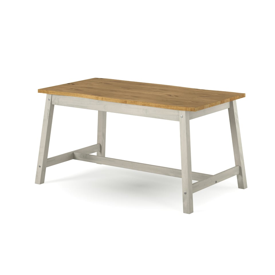 image 1 of Corona Grey, Live Edge Large Dining Table Grey