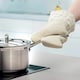 image 3 of Zeal Steam Stop™ Waterproof Silicone Single Oven Glove Cream