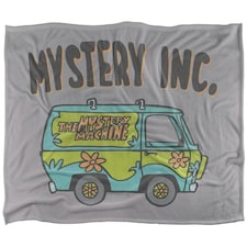 Scooby Doo Mystery Inc Blanket - Multicoloured - One Size