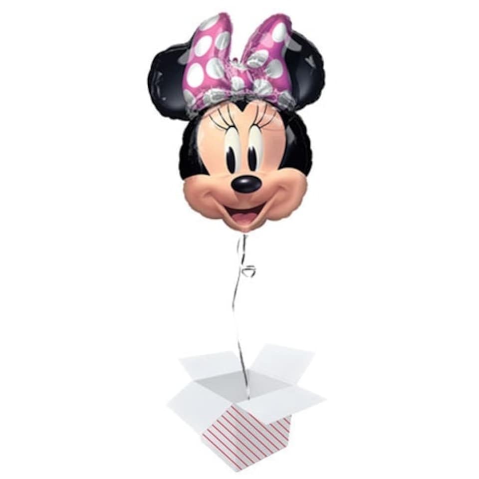Minnie Mouse Forever Helium Foil Giant Balloon - Inflated Balloon in a Box