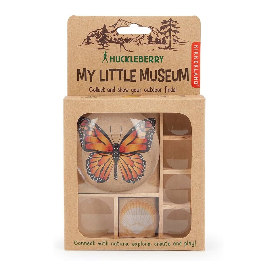 Kikkerland Kids Educational My Little Museum Magnifying Glass