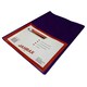 image 2 of Pack of 10 A4 Frosted Purple Exercise Book Covers