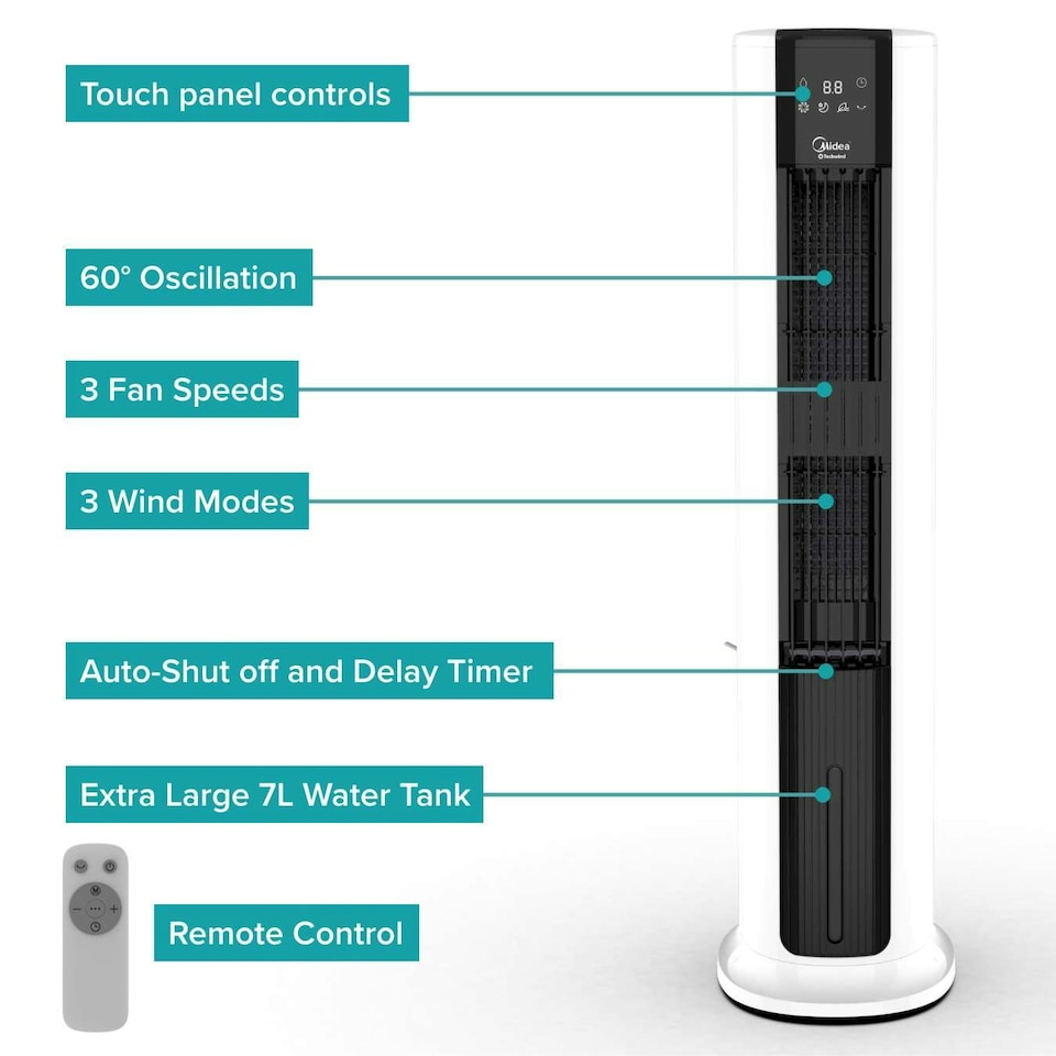 image 1 of Midea SmartAir Fast Chill Tower XL