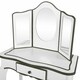 image 3 of Dressing Table with Stool Colorbaby Toy White Children's 61 x 29 x 100 cm