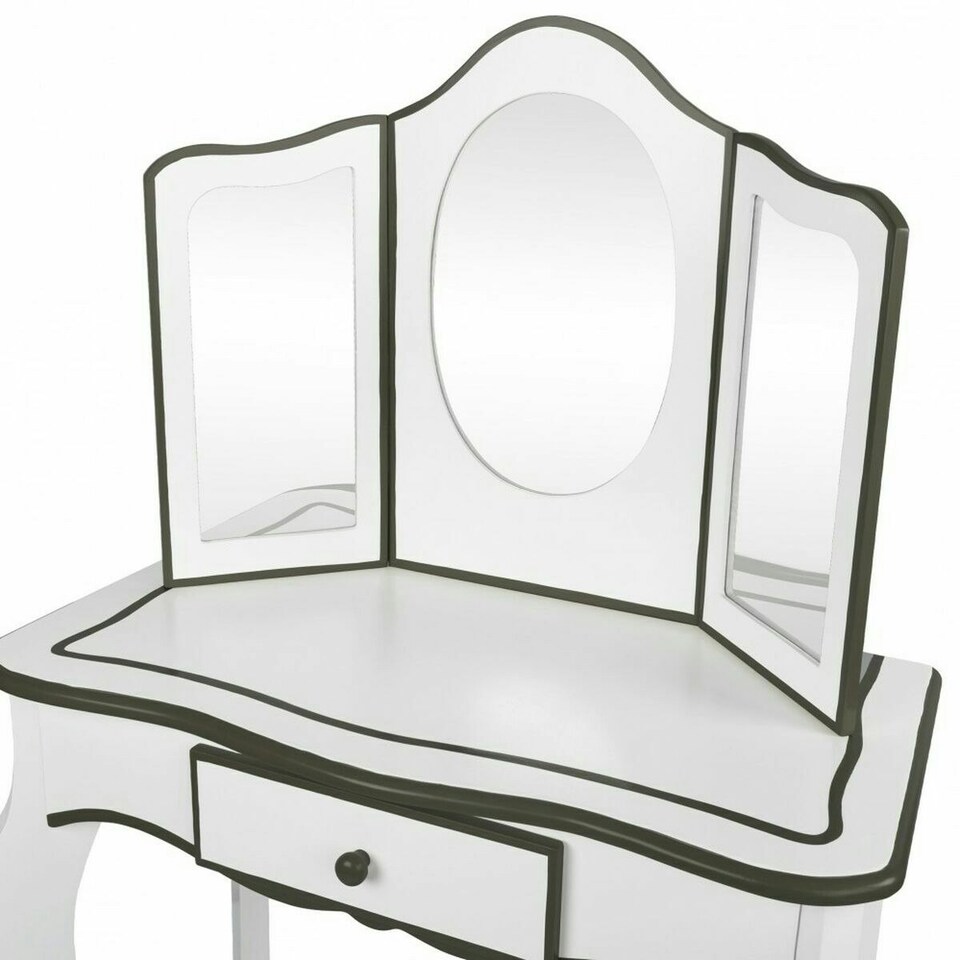 image 1 of Dressing Table with Stool Colorbaby Toy White Children's 61 x 29 x 100 cm