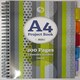 image 4 of Silvine A4 5 Part Project Divider Book