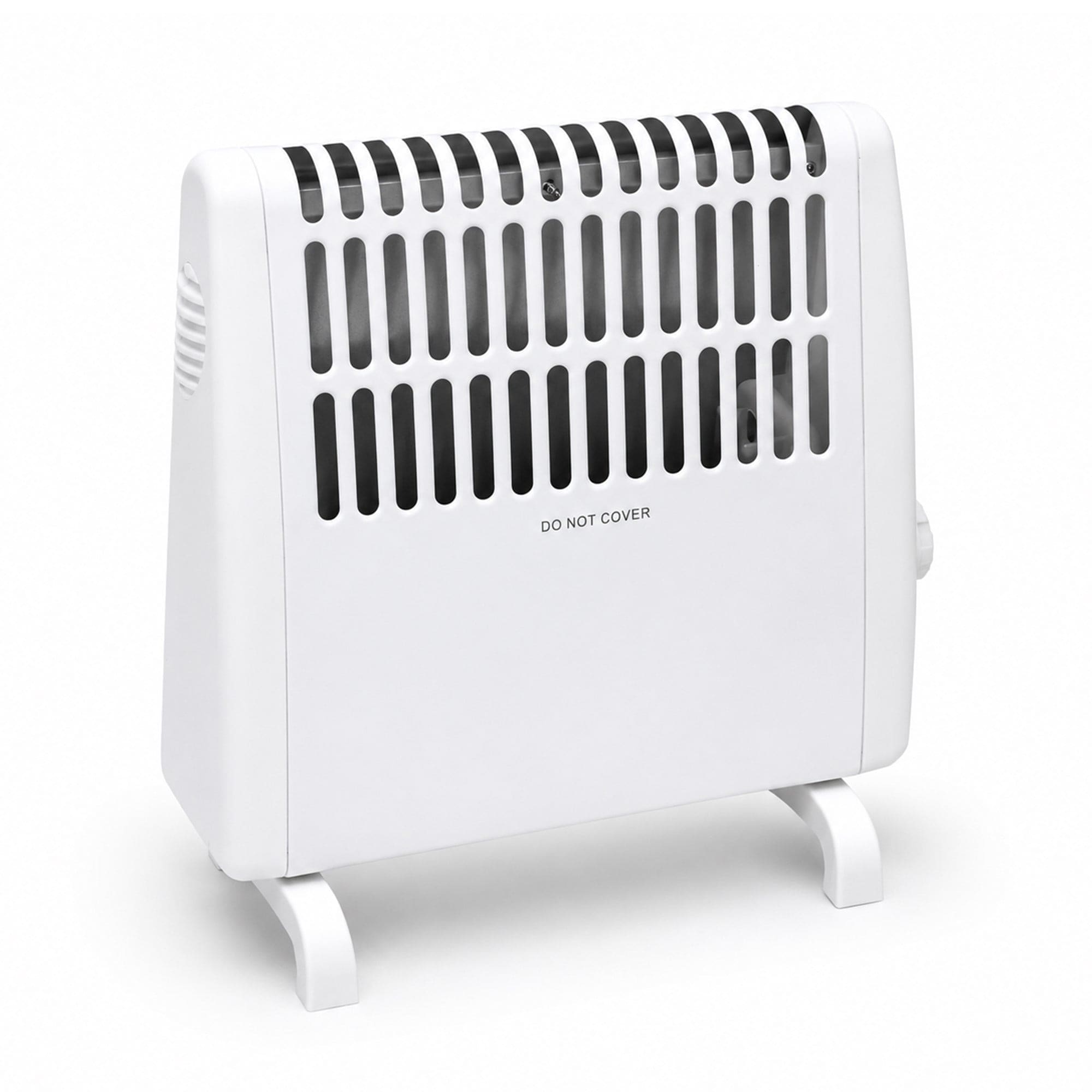 Oypla Frost-Watcher Electric Greenhouse Convector Heater Free Standing Or Wall Mounted in White