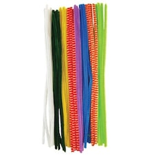 Assorted Chenille Stems Arts & Crafts 30cm - Pack of 30