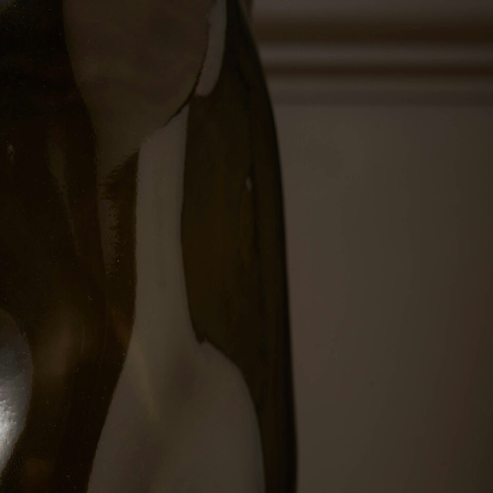 image 1 of BHS Ombre Glass Vase, Smoke Grey | Smoke