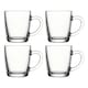 image 1 of Pasabahce Coffee Glass Mugs Sleeve 340ml | Clear | 4