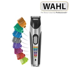 Wahl Colour Trim Stubble and Beard Trimmer Kit Silver 9891-117