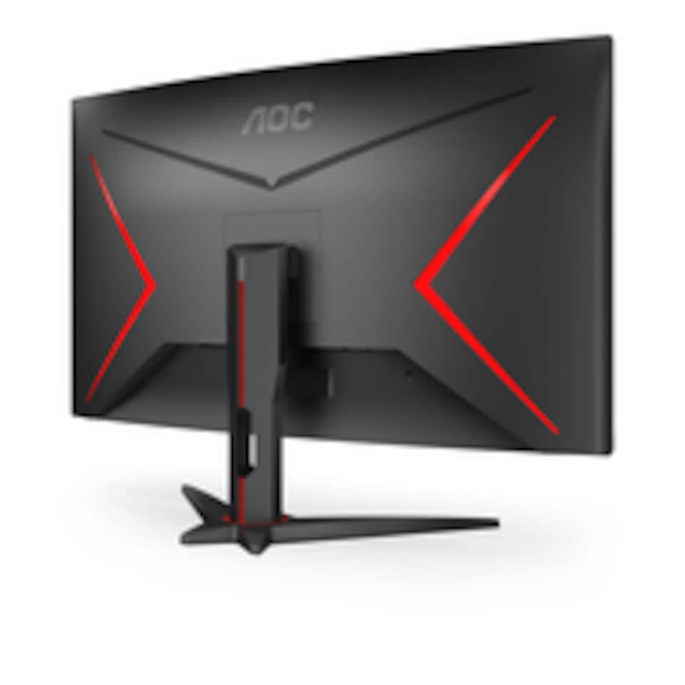 image 1 of AOC Gaming C32G2ZE - 32 Inch FHD Curved Monitor, 240Hz, 1 ms MPRT, VA AMD FreeSync Premium, Low Input Lag (1920x1080@ 240Hz, 300 cd/m², HDMI/DP) | Black | Black, Red | 69.8 cm