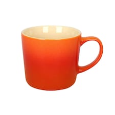 Argon Tableware New Bone China Mug - 330ml - Orange Ombre | Orange | 12 x 9 x 8 CM | 1