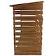 image 6 of Wooden Log Store Wood Firewood Outdoor Garden Storage Logs Shed