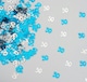 image 1 of 30th Birthday Confetti Blue & Silver 1 pack x 14 grams birthday decoration Foil Metallic 1 pack