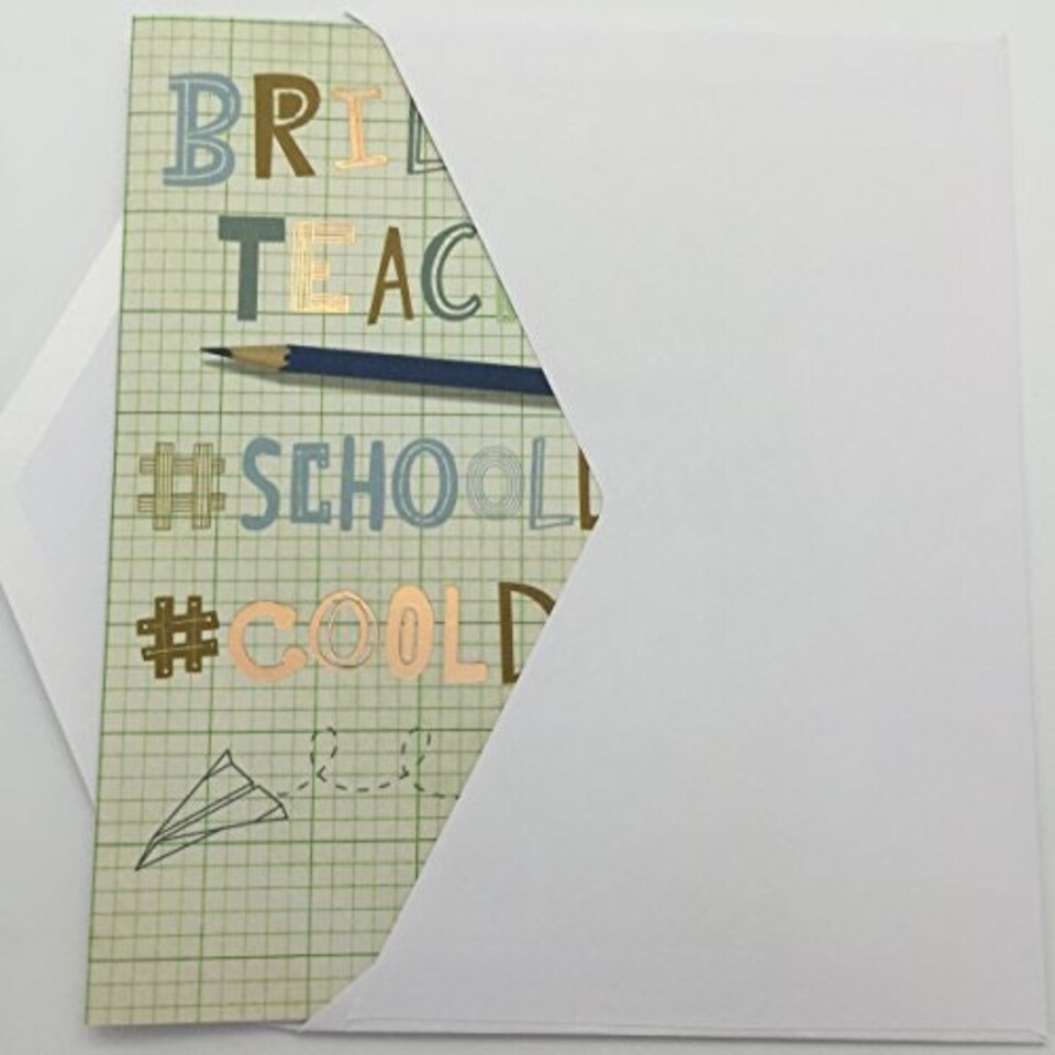 image 1 of Brilliant Teacher School Days Thank You Teacher Card
