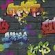 image 1 of Rasch Graffiti Wallpaper - Multicoloured - 10m x 53.5cm Multi