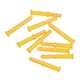 image 5 of 5 x 60mm Countersunk Screws And Wall Raw Plugs For Wood Concrete Brick 100pc