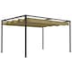 image 6 of Outsunny 4m x 3m Metal Pergola Gazebo Patio Sunshelter Canopy