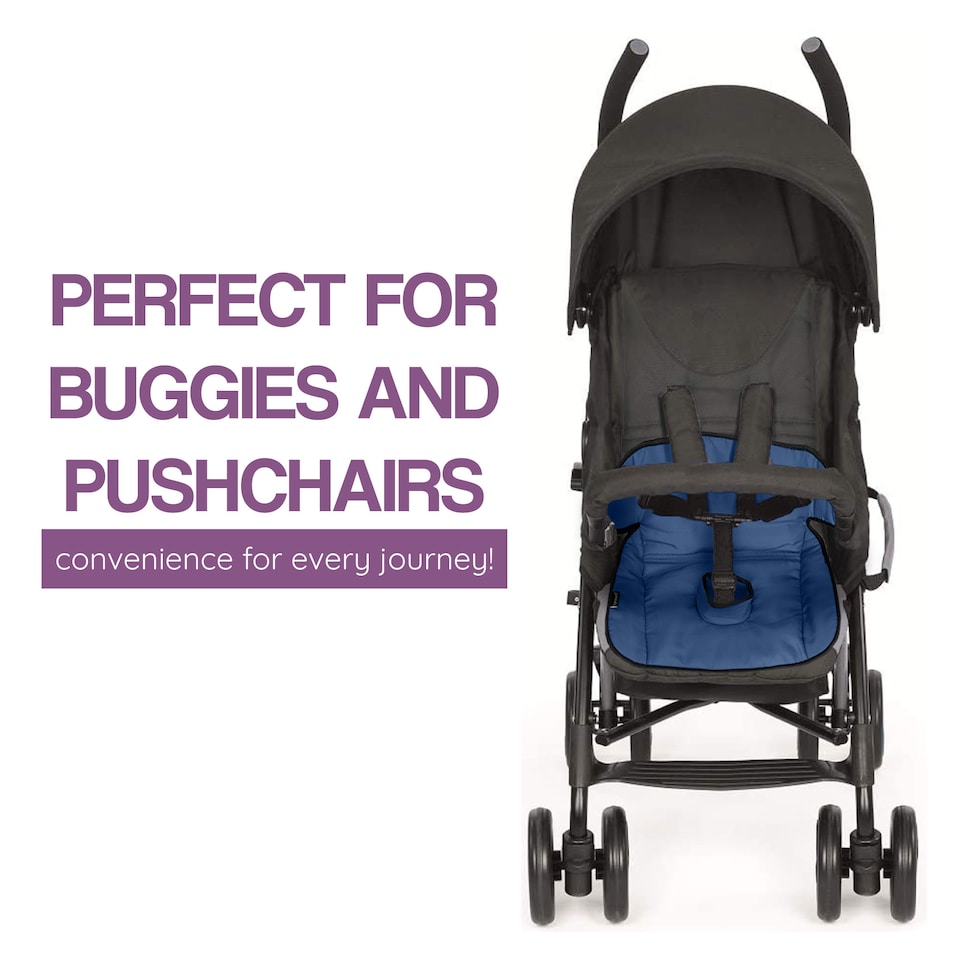 image 1 of Lynmark® Potty Training Car Seat Protector Cover with Middle Buckle Hole, Navy | Blue | Navy | Universal | 1