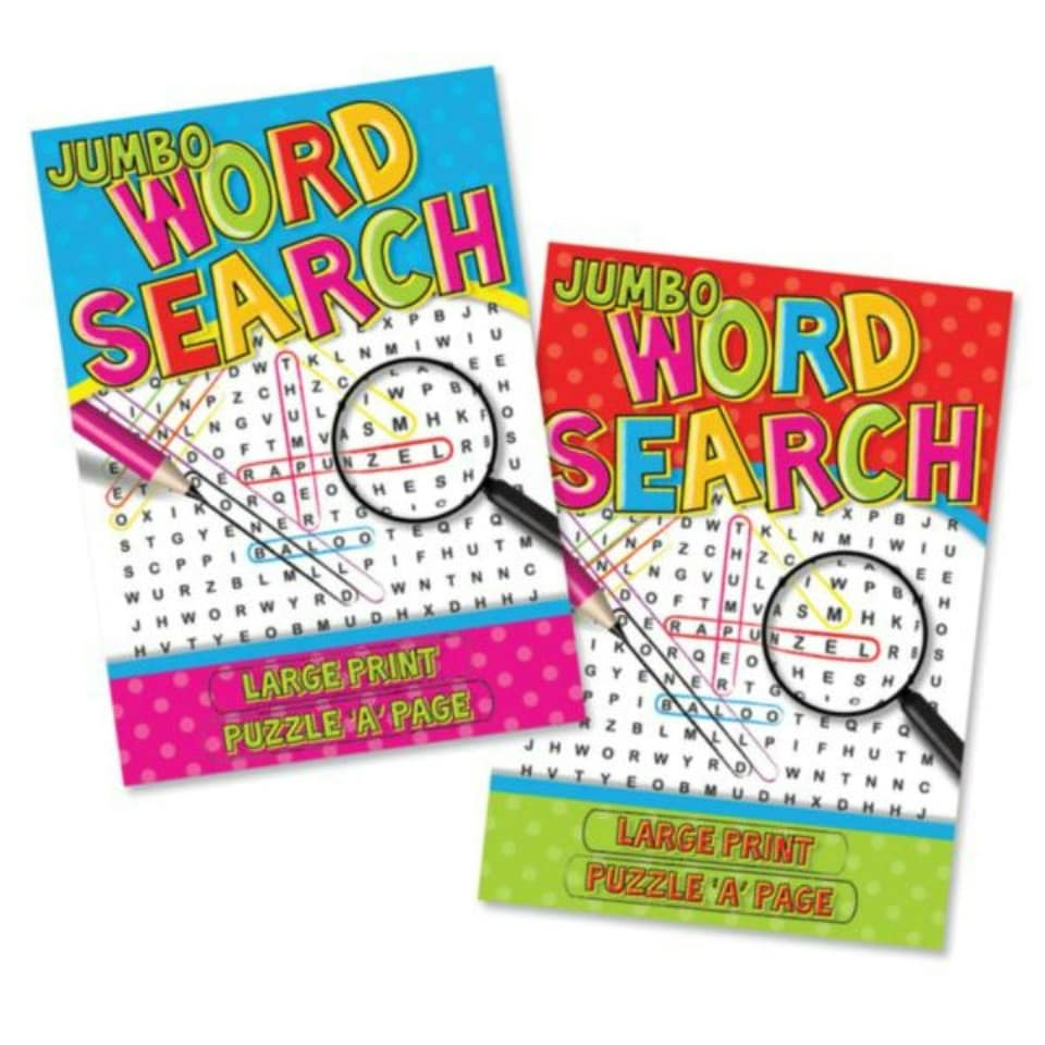 image 1 of Super Jumbo Word Search Book