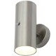 image 2 of CGC VERITY Stainless Steel LED Outdoor Wall Spotlight With Photocell Sensor Silver