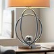 image 6 of Loop Polished Chrome Touch Table Lamp