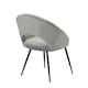 image 2 of Kunnu Dining Chair Grey (Pack of 2) Grey