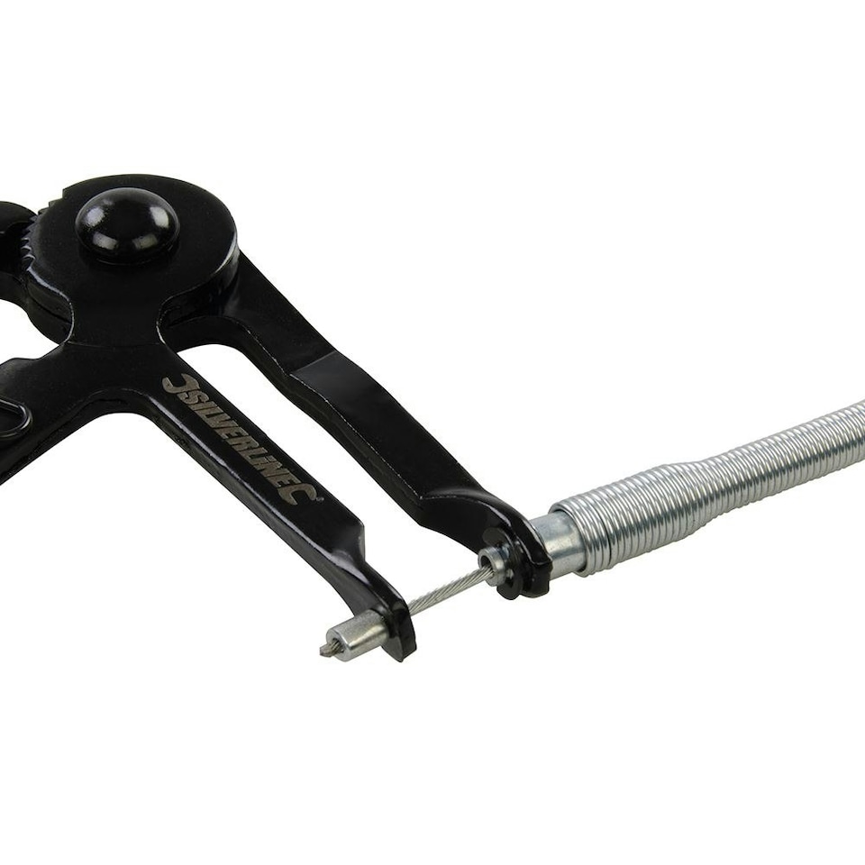 image 1 of Silverline - Flexible Ratchet Hose Clamp Pliers - 610mm