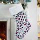 image 5 of Personalised Leopard Print Christmas Stocking