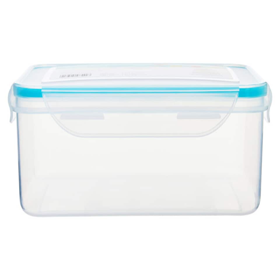 image 1 of Herrela 5pc Rectangular Food Containers with Airtight Lids