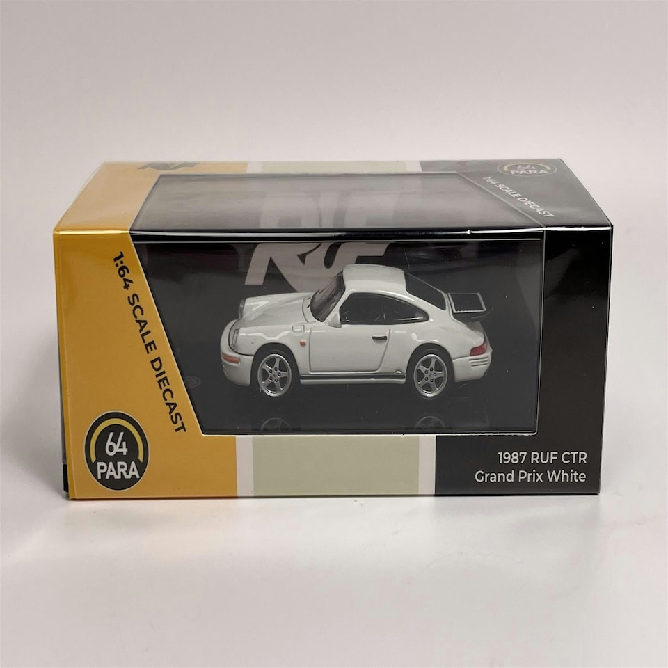 image 1 of 1987 RUF CTR Grand Prix White LHD 1:64 Scale Paragon 55296