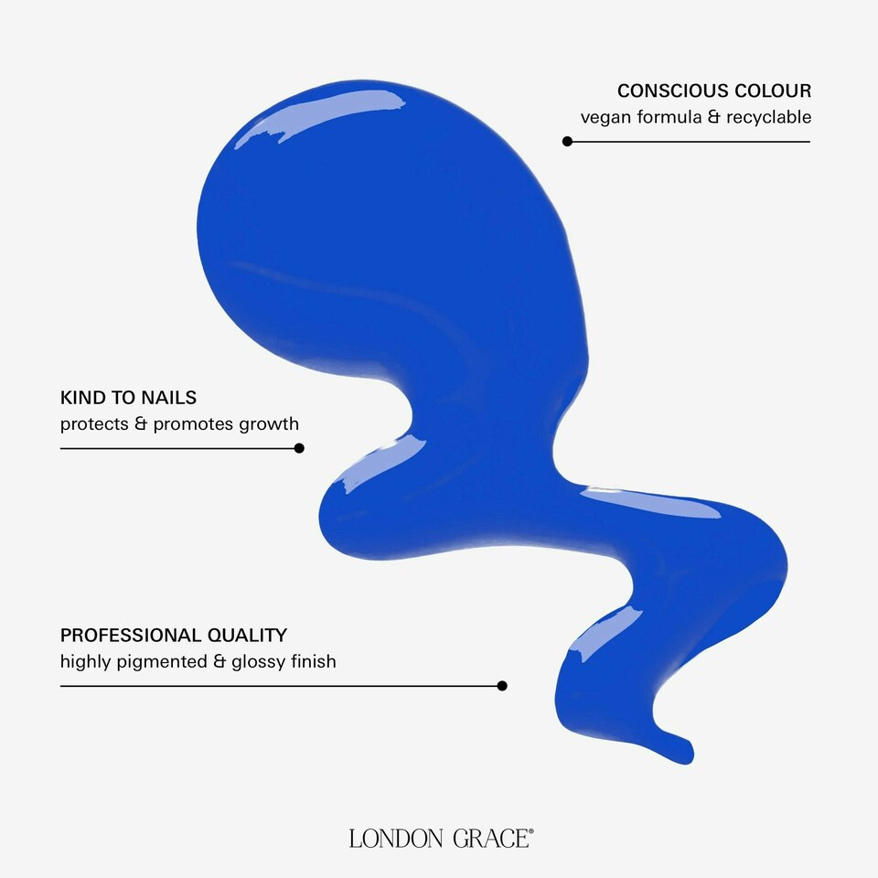 image 1 of Stevie Nail Polish Blue
