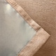 image 4 of Vogue Latte Curtains 66 x 72 inch (168 x 183 cm) Room Darkening Eyelet Thermal Noise Reducing Curtains for Bedroom and Living Room
