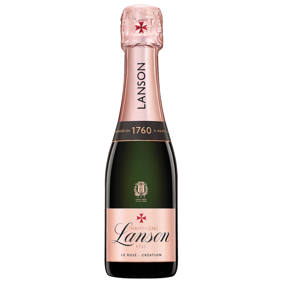 Mini Lanson Le Rose Creation Champagne 20cl