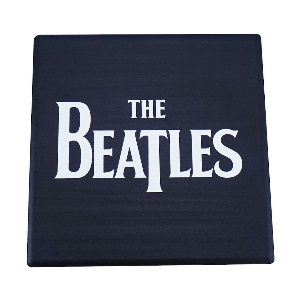 image 1 of Coaster Single Ceramic Square - The Beatles (Logo)