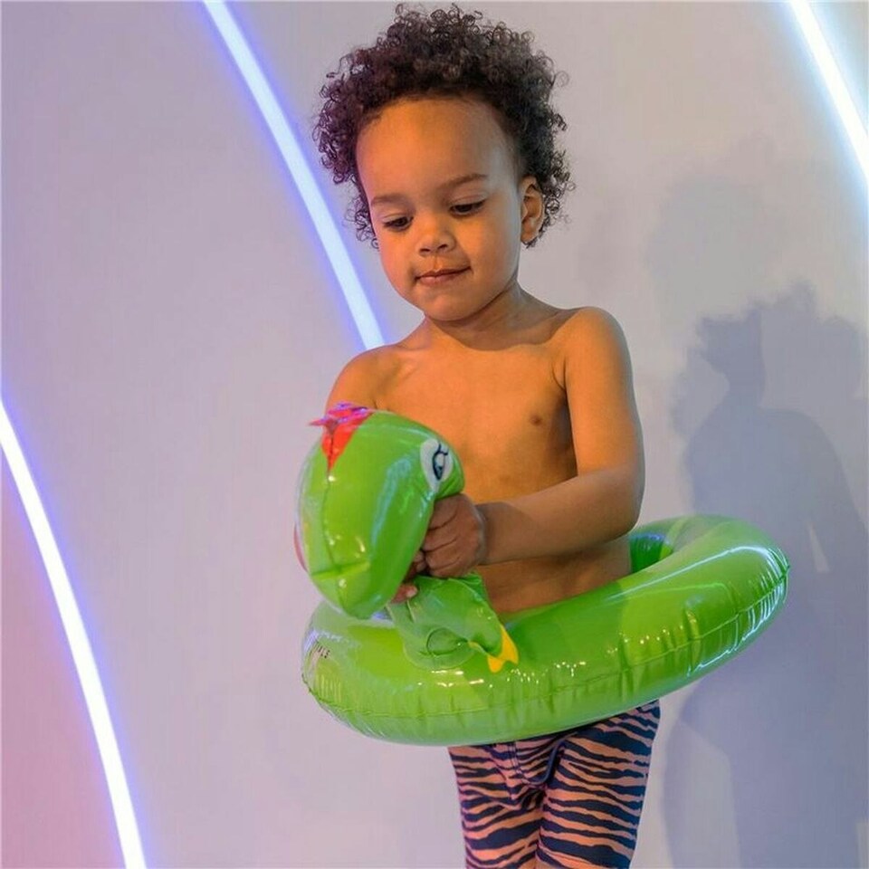 image 1 of Inflatable Pool Float Swim Essentials Dinosaur