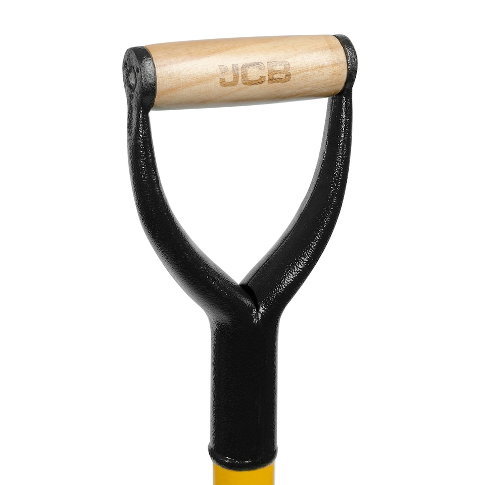 image 1 of JCB 230-210 x 305mm Professional Tapered Mouth Site Master Shovel, Heavy-Duty Steel Blade | JCBSM2T01