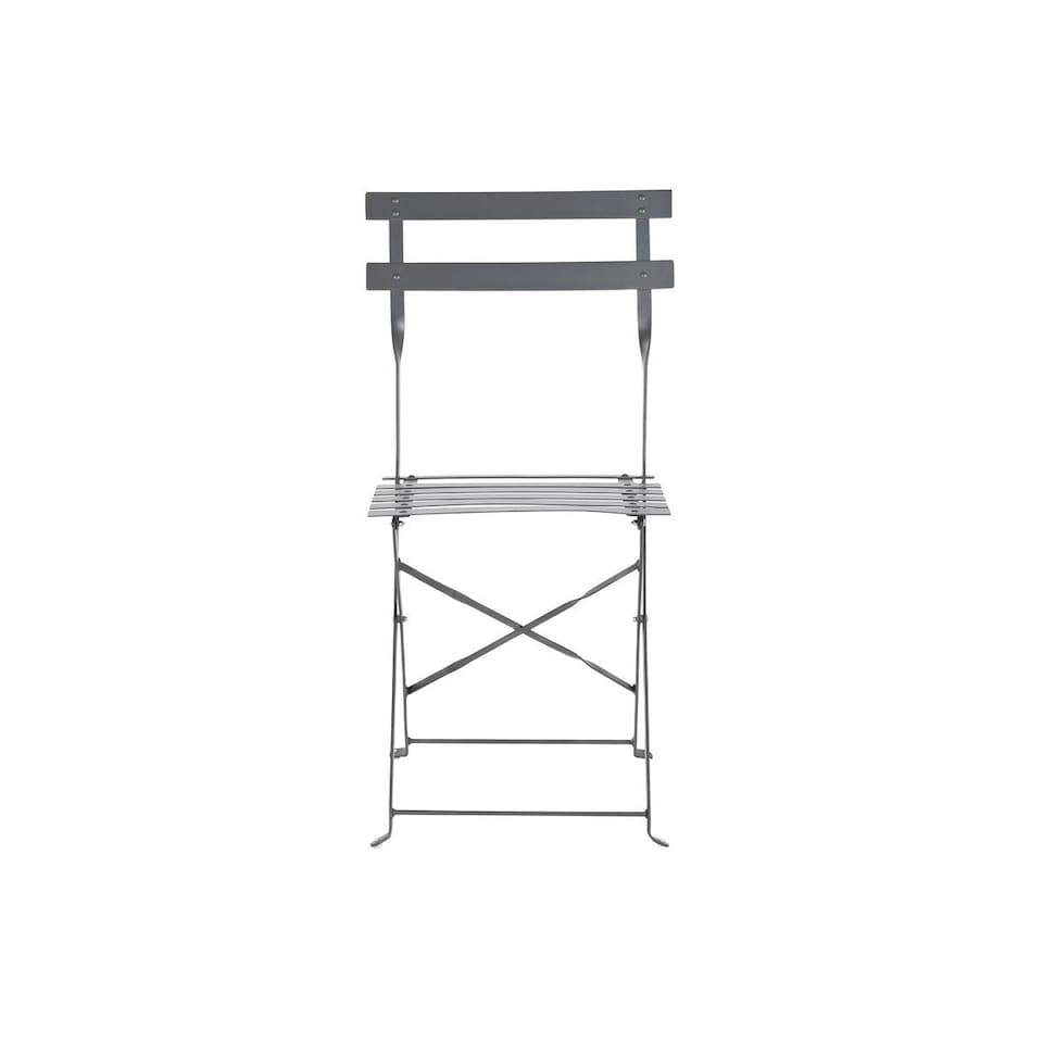 image 1 of Table set with 2 chairs Home ESPRIT Grey 60 x 60 x 71 cm N/A