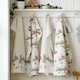 image 1 of Catherine Lansfield Christmas Town Cotton Kitchen Tea Towel Pack of 4 Natural | Cream | Natural | One size | 4