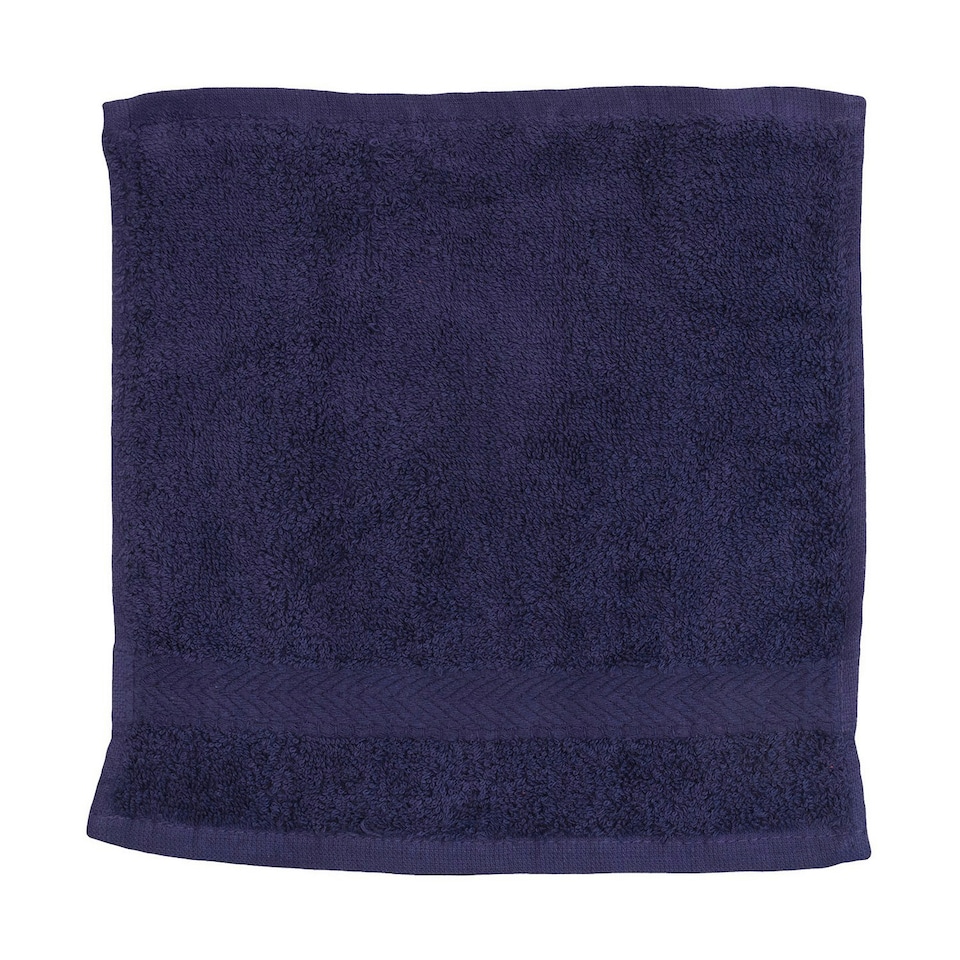 Towel City Luxury Face Towel - Navy - One Size