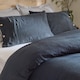 image 2 of Yard Lark Muslin Cotton Duvet Cover Set | Cream | Natural | Double