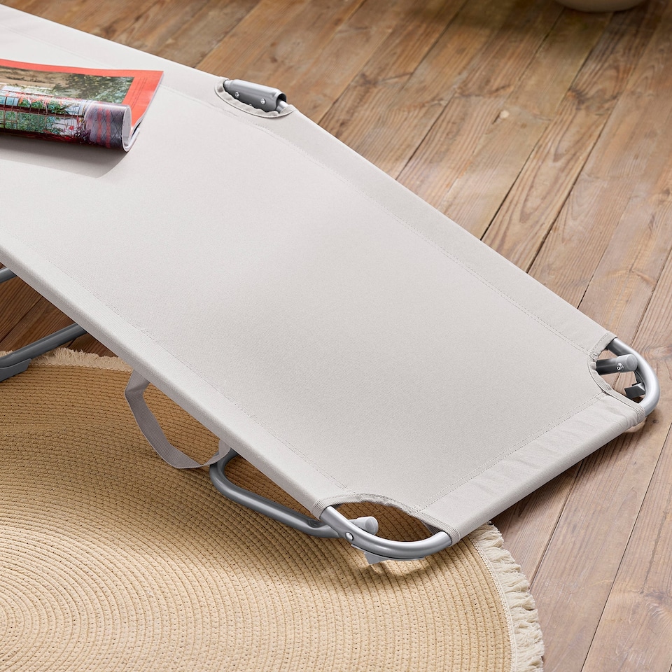 image 1 of SoBuy OGS35-MIX2,Set of 2 Sun Lounger Reclining Folding Chairs For Outdoor Garden