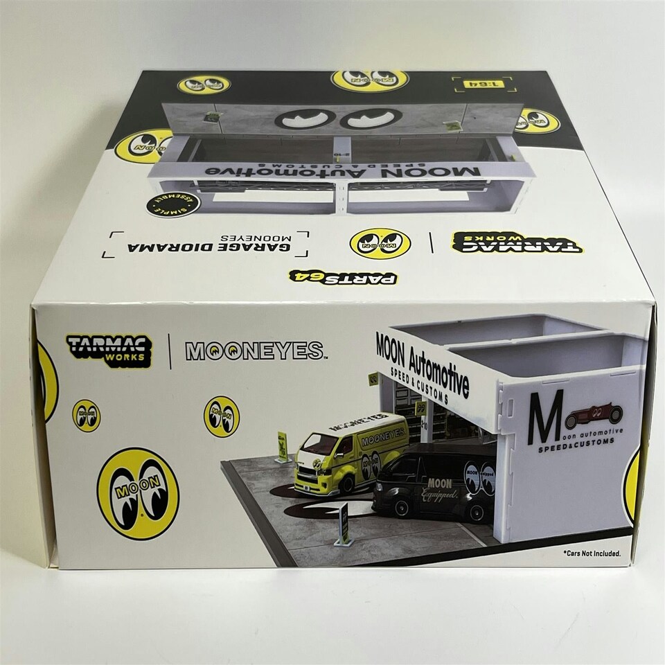 image 1 of Garage Diorama Mooneyes 1:64 Scale Tarmac Works T64D001ME