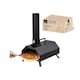 image 1 of Haven Outdoor Wood Fired Pizza Oven with Pizza Stone, Pizza Paddle & Rain Cover