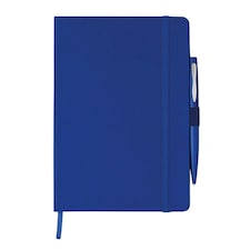 MidOcean Notaplus A5 Notebook & Pen - Blue - One Size