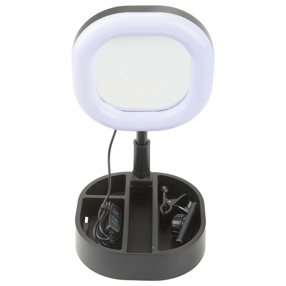 image 1 of VFM e-Store Social Media 15cm LED Ring Light with Phone Holder