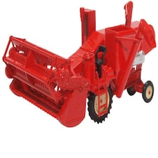 Oxford Diecast Combine Harvester Red