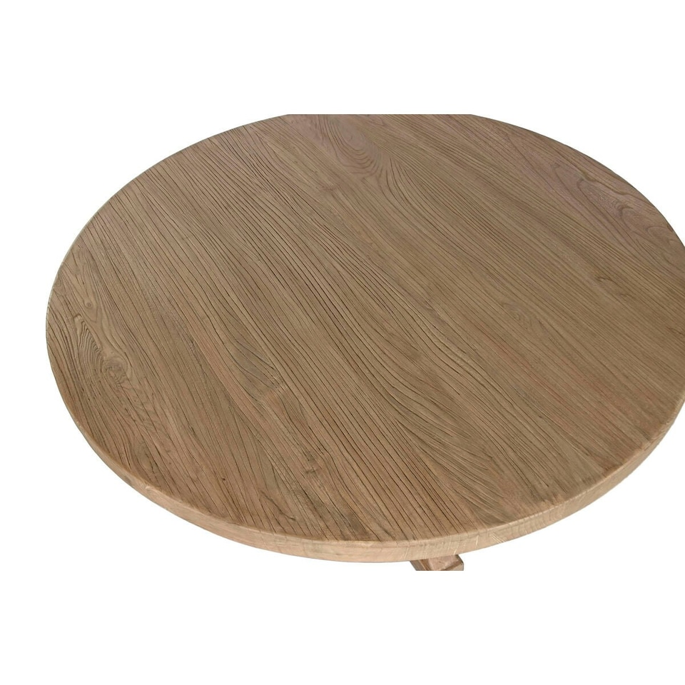 image 1 of Dining Table Home ESPRIT Natural Elm wood 120 x 120 x 76 cm N/A