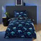 image 2 of Catherine Lansfield Christmas Gamer So Soft Reversible Duvet Cover Set Navy Blue | Blue | Navy Blue | Single